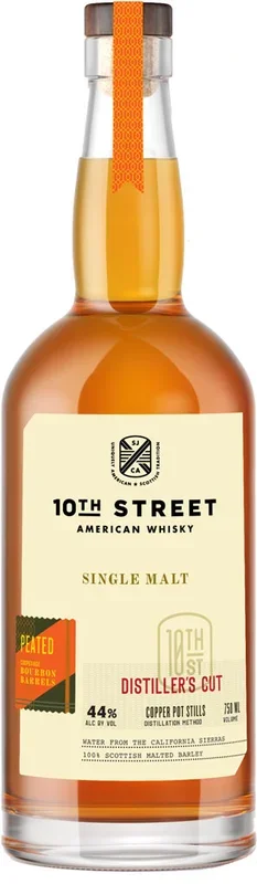10th Street Distiller’s Cut Peated American Single Malt Whisky 750ml