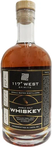 117 West Spirits Single Malt Whiskey 750ml