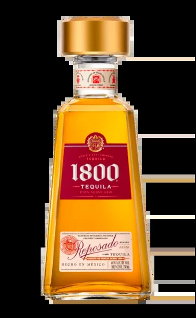 1800 TEQUILA REPOSADO 1.75LI