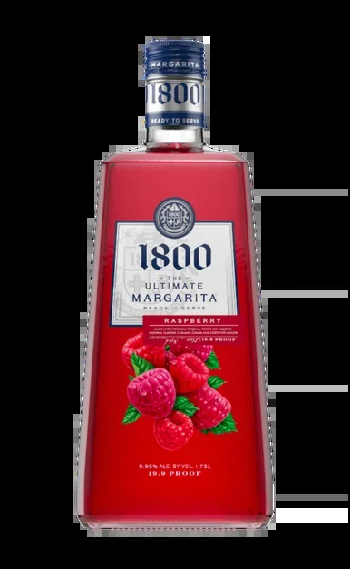 1800 ULTIMATE MARGARITA RASPBERRY MIX RTD 1.75LI