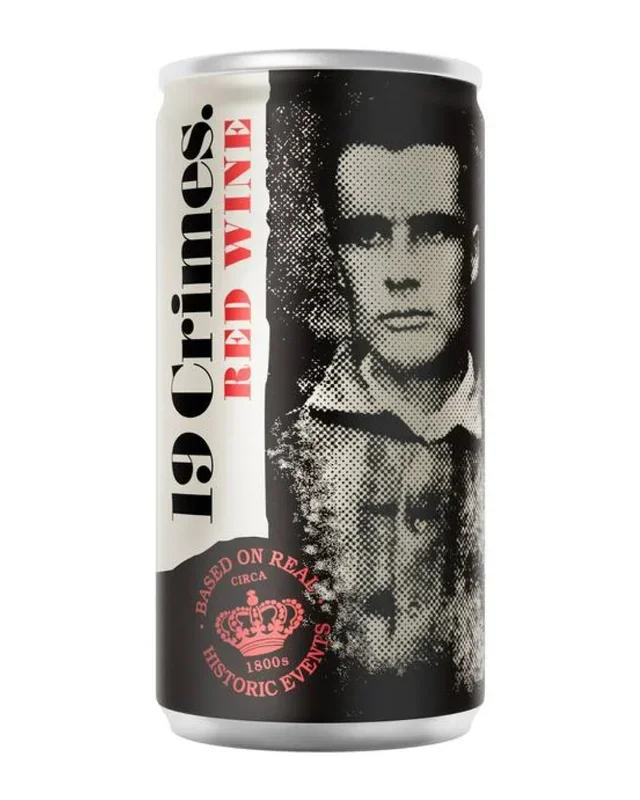 19 Crimes Red Wine Can, 187 ml