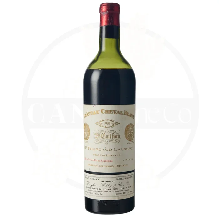 1952 Chateau Cheval Blanc Saint Emilion Grand Cru 375ml