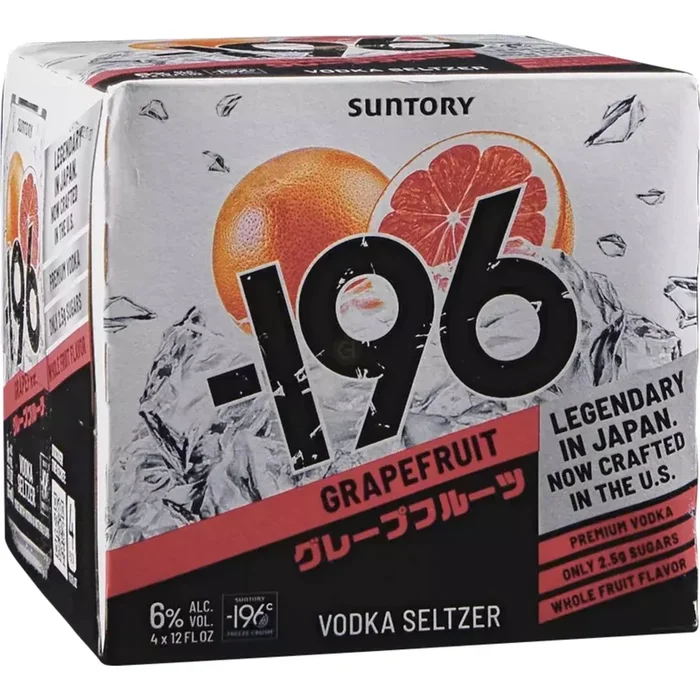 -196 Grapefruit Vodka Seltzer Cocktail