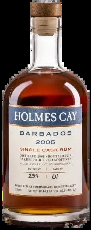 2004 Holmes Cay Foursquare 14 Year Old Single Cask Rum