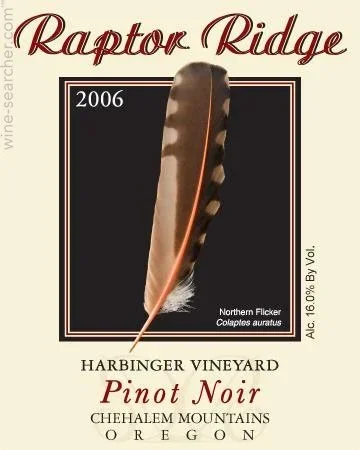 2006 Raptor Ridge Harbinger Vineyard Pinot Noir 750ml