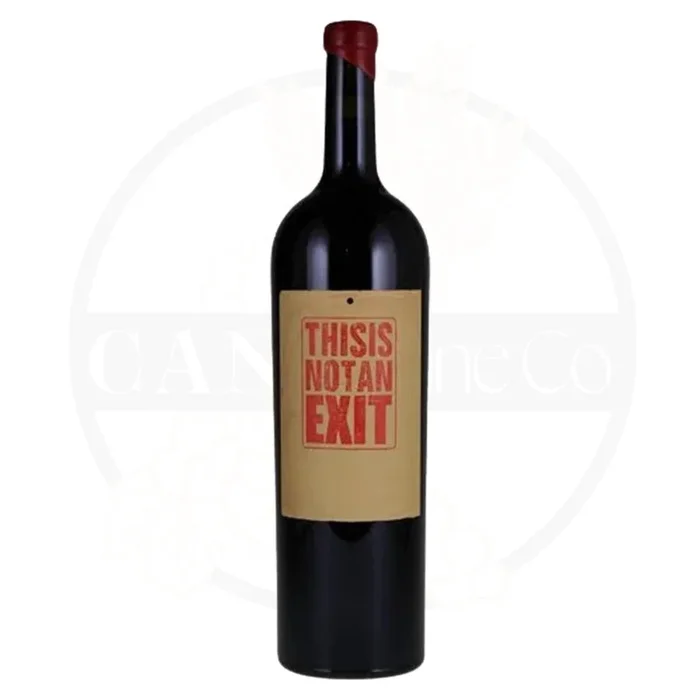 2009 Sine Qua Non Esto No Es una Salida This Is Not An Exit Syrah 1.5Lt
