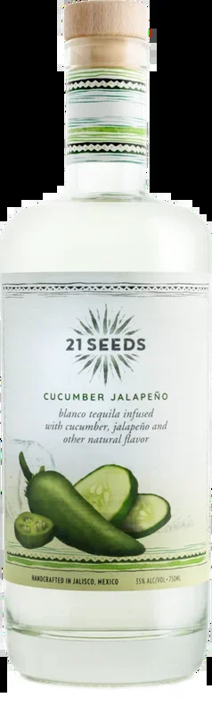 21 SEEDS TEQUILA CUCUMBER JALAPENO 750ML