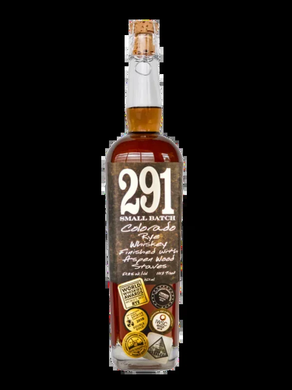 291 COLORADO WHISKEY RYE SMALL BATCH FINISHED WITH ASPEN WOOD STAVES 750ML