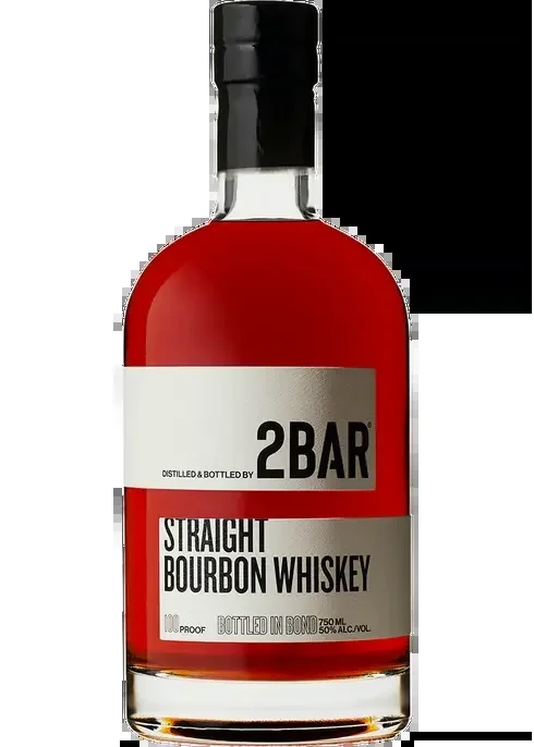 2BAR BOURBON STRAIGHT BOTTLED IN BOND WASHINGTON 750ML