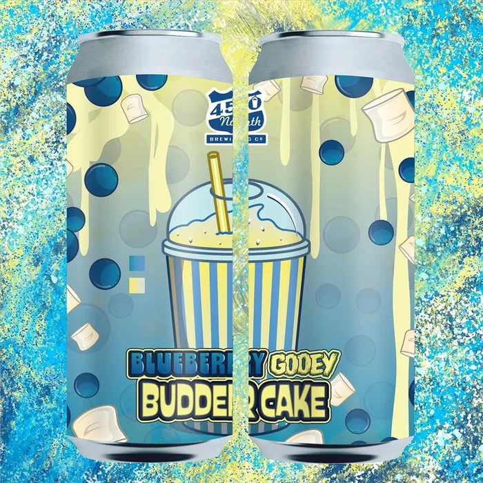 450 North Brewing Blueberry Gooey Budder Cake