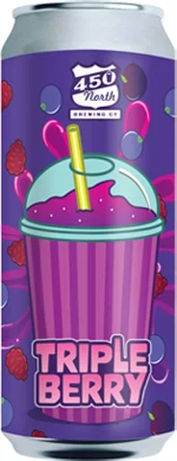 450 North Triple Berry Slushy XL 16oz Can