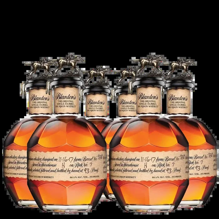 6 Bottles of Blanton’s Single Barrel Bundle – 750ml