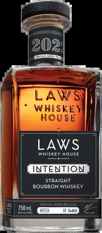 A.D. Laws ‘Intention’ Straight Bourbon Whiskey