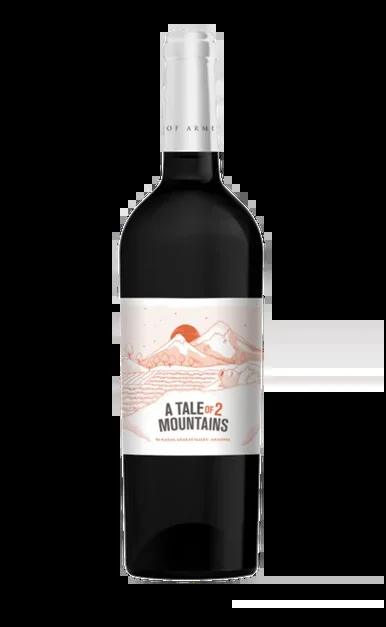 A TALE OF 2 MOUNTAINS BY KARAS RED WINE ARARAT VALLEY ARMENIA