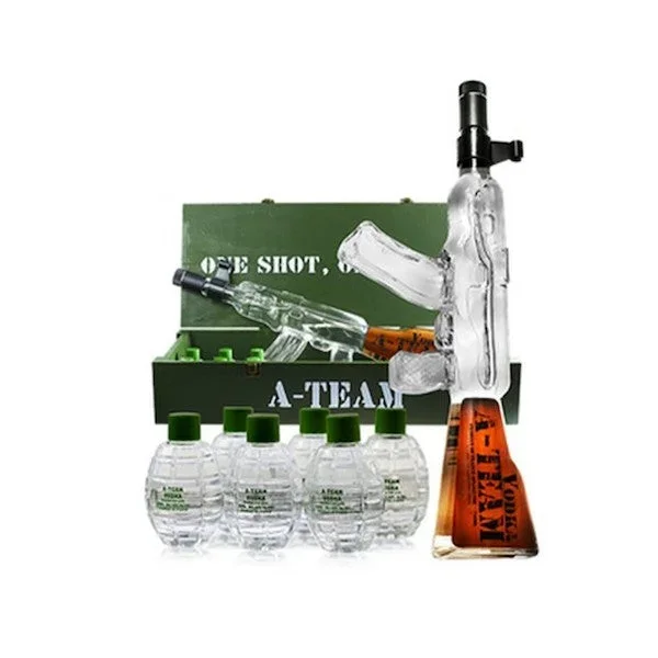 A-Team SWAT Vodka Box with Grenades – 750ml