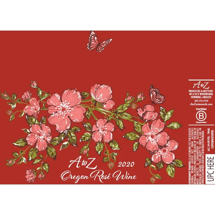 A To Z Wineworks Oregon Rose 750ml Screw Cap