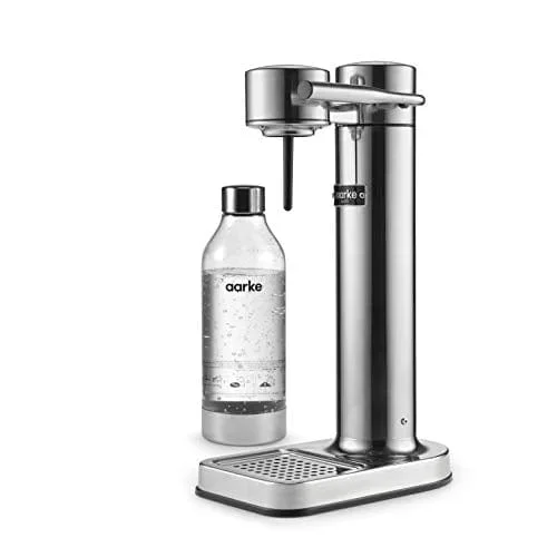 AARKE – CARBONATOR II (PREMIUM CARBONATOR / SPARKLING WATER MAKER) (Stainless Steel)