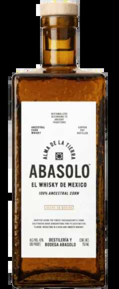 ABASOLO WHISKEY CORN ALMA DE LA TIERRA EL WHISKY DE MEXICO 750ML
