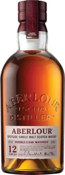 ABERLOUR SCOTCH SINGLE MALT DOUBLE CASK MATURED SPEYSIDE 12YR 750ML