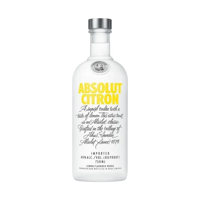 Absolut Citron Lemon Flavored Vodka