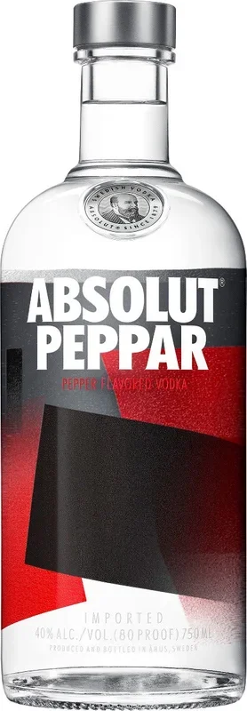 ABSOLUT VODKA PEPPAR SWEDEN 750ML