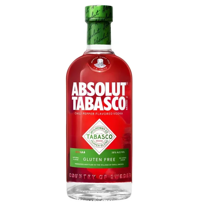 ABSOLUT VODKA TABASCO BLEND SWEDEN 750ML