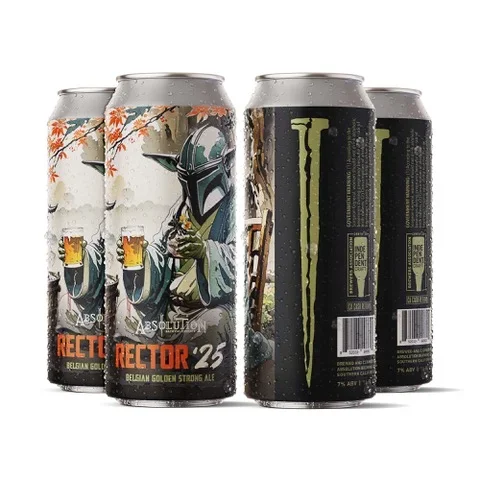 Absolution Brewing Rector Golden Belgian Ale Single 16oz can