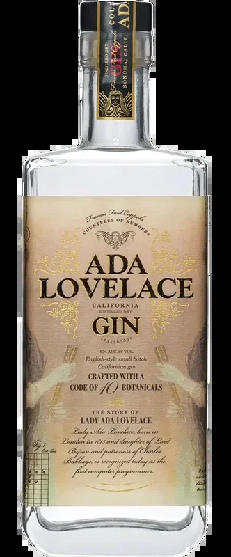 ADA LOVELACE GIN CALIFORNIA 750ML