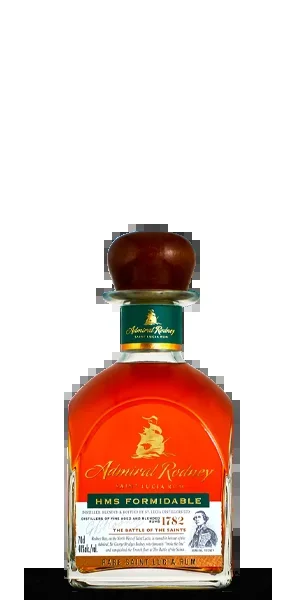 Admiral Rodney HMS Formidable Rare Saint Lucia Rum