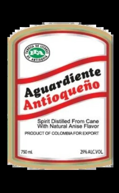 AGUARDIENTE ANTIOQUENO SPIRIT COLOMBIA 1.75LI