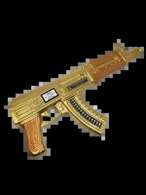 AK 47 Gold Rifle Vodka