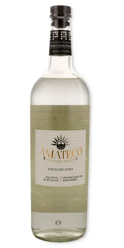 Amateco Koktelero Espadin Agave Spirit 47% 1 Liter