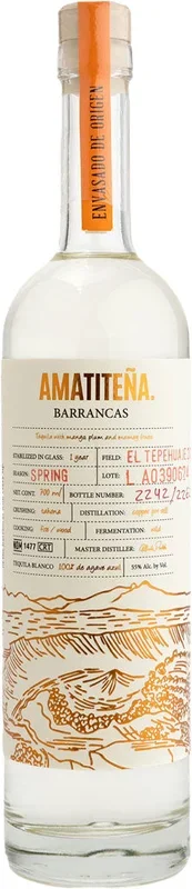 Amatitena Tequila Blanco Barrancas 700ml
