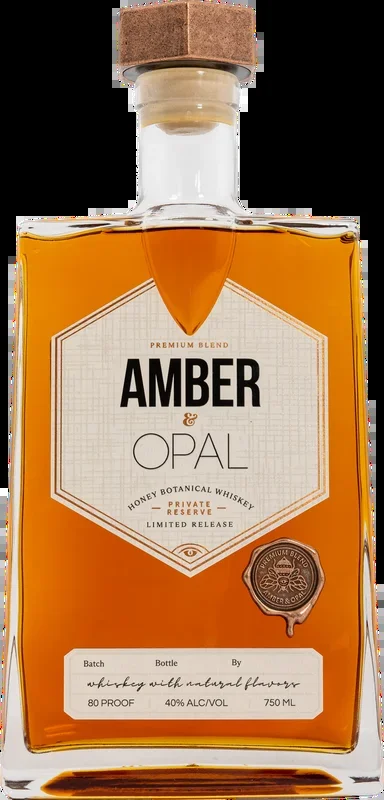 Amber & Opal Honey Botanical Whiskey