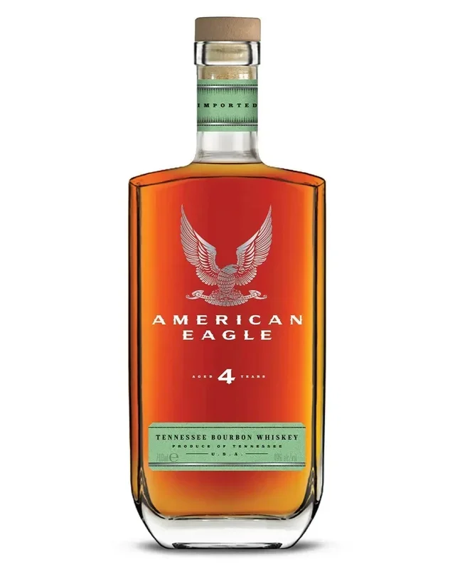 American Eagle Tennessee Bourbon 4 Year Old Whiskey, 70 cl