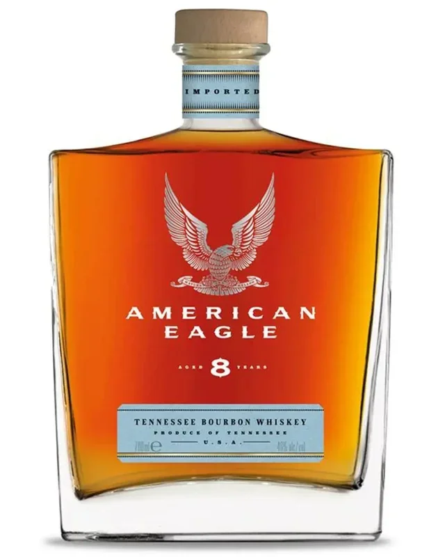 American Eagle Tennessee Bourbon 8 Year Old Whiskey, 70 cl