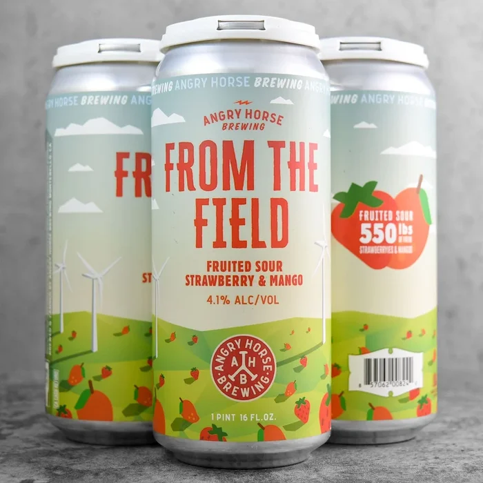 Angry Horse From the Field