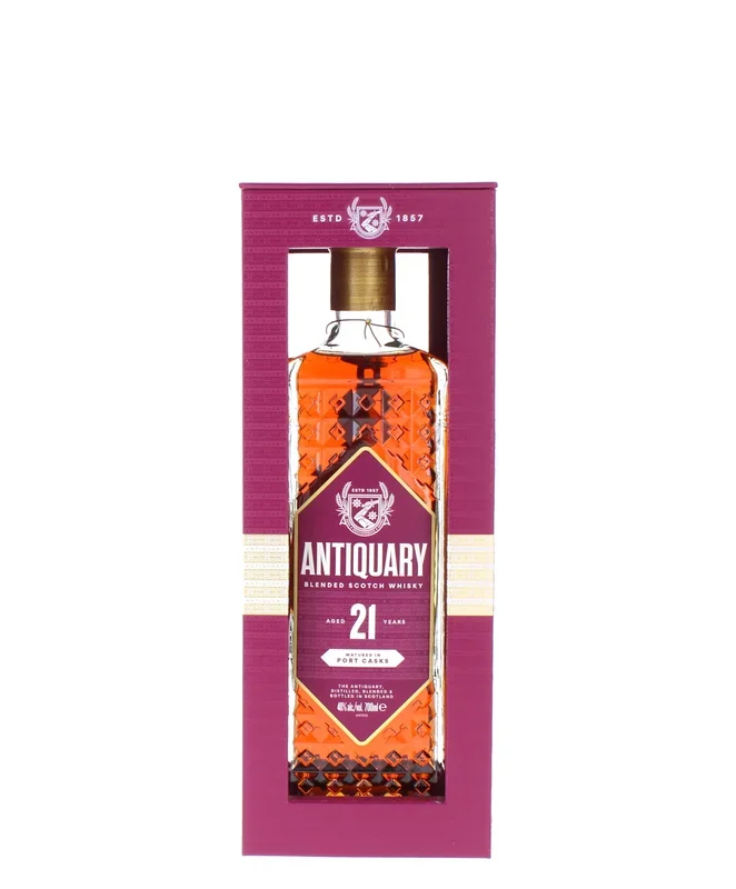 Antiquary 21 Year Old Port Casks Blended Scotch – 70cl 40%