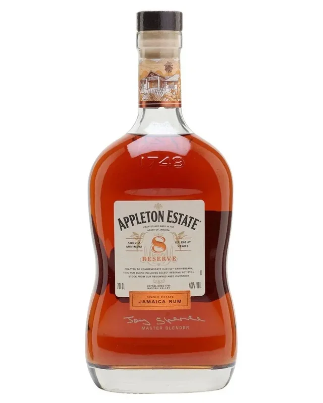 Appleton Estate Reserve 8 Year Old Rum, 70 cl