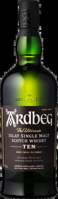 Ardbeg 10 Year Old Islay Single Malt Scotch Whisky