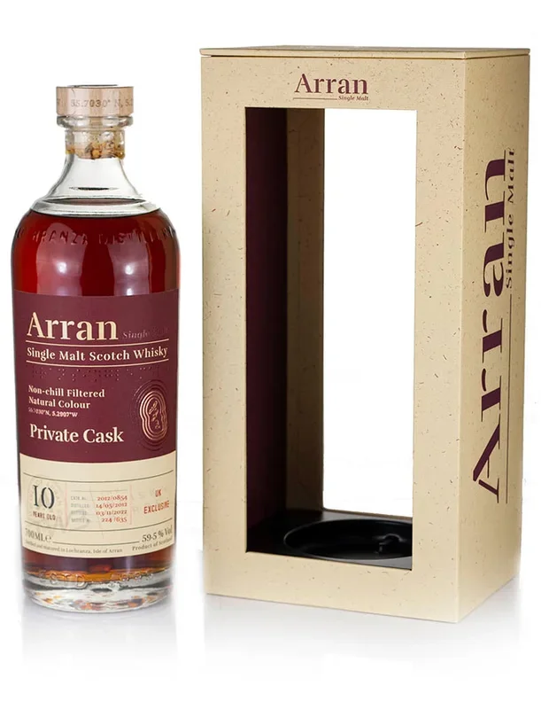 Arran 10 Year Old 2012 United Kingdom Single Cask