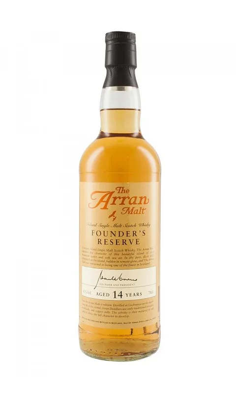 Arran 14 Year Old Founder’s Reserve Single Malt Scotch Whisky | 700ML