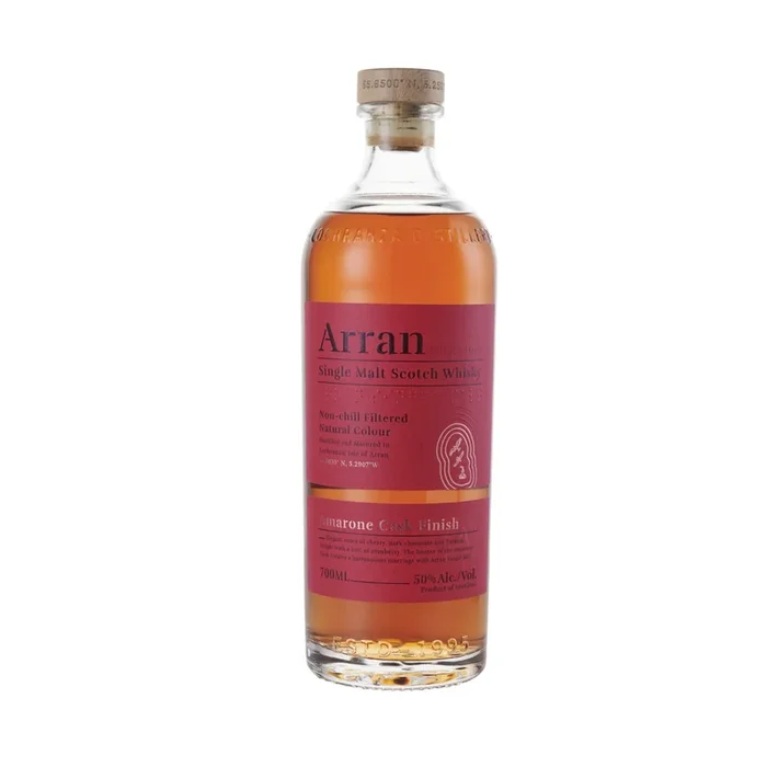 ARRAN MALT SCOTCH SINGLE MALT AMARONE CASK FINISHED 100PF 700ML