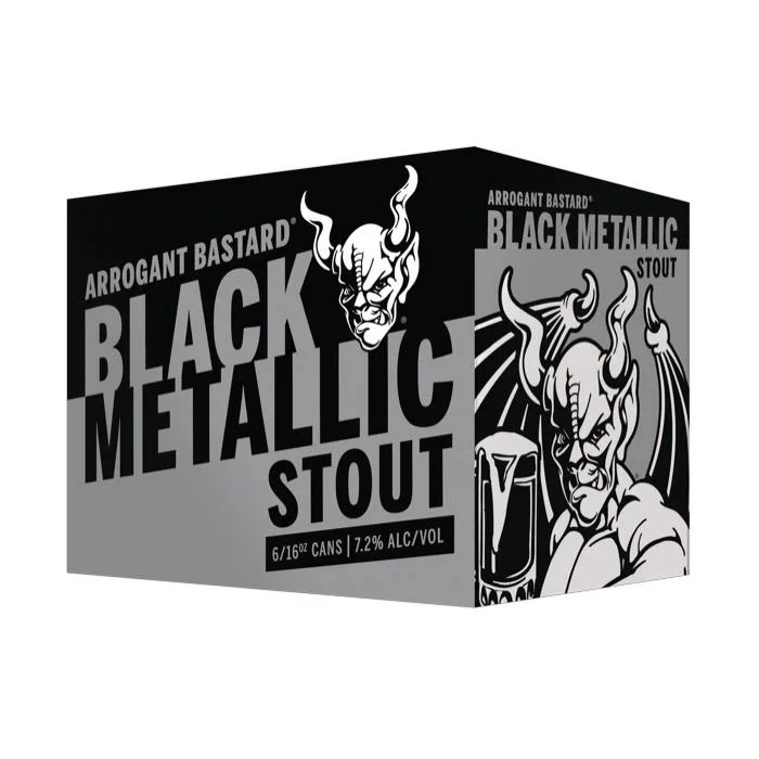 Arrogant Bastard Black Metallic Stout