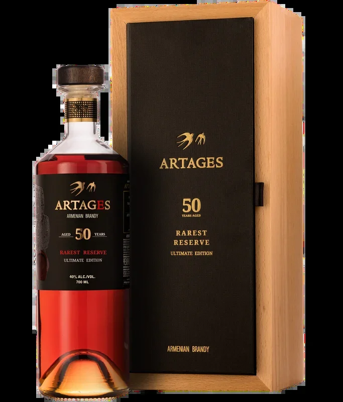 ARTAGES BRANDY RAREST RESERVE ULTIMATE EDITION ARMENIA 50YR 700ML