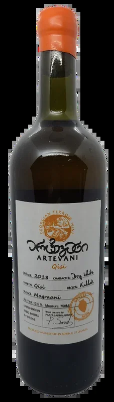ARTEVANI KISI WHITE DRY AMBER WINE ORGANIC GEORGIA 2019