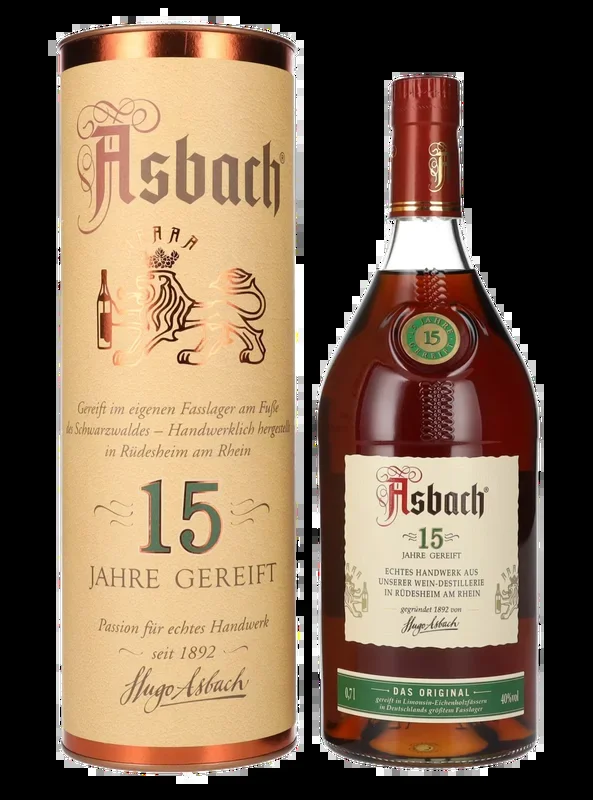 ASBACH BRANDY 15YR GERMANY 750ML