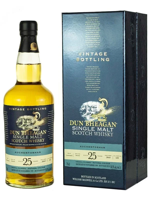 Auchentoshan 25 Year Old 1993 Dun Bheagan
