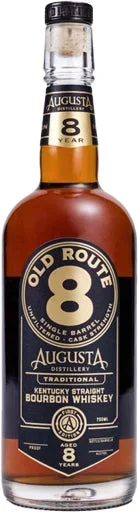 Augusta Old Route 8 Cask Strength 8 Year Old Straight Bourbon Whiskey 750ml