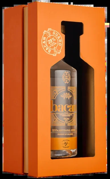 BACAN GUARO SPIRIT ARTISANAL SIN AZUCAR COLOMBIA 750ML